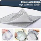 NON-SCRATCH WIRE DISHCLOTH | DEEP CLEANING