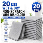 NON-SCRATCH WIRE DISHCLOTH | DEEP CLEANING