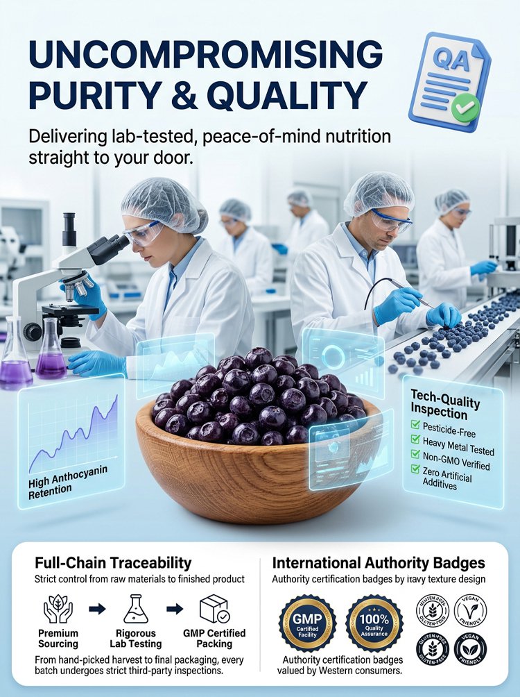 Changbai Mountain Dried Blueberry Seeds