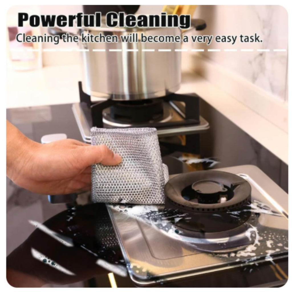 NON-SCRATCH WIRE DISHCLOTH | DEEP CLEANING