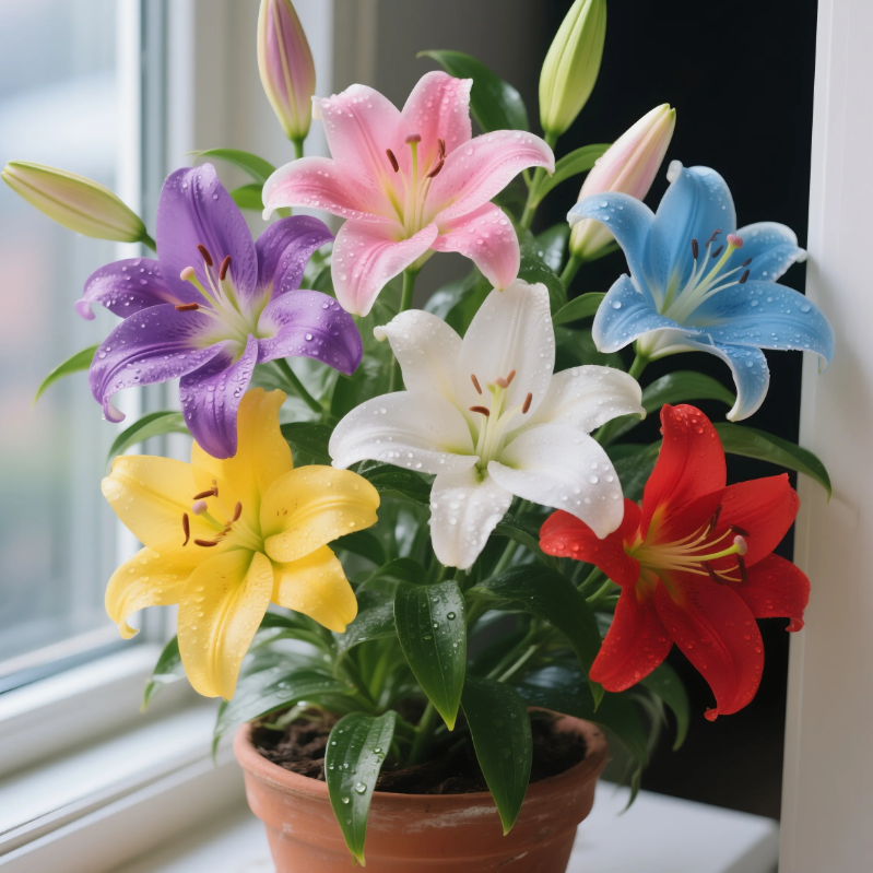 Colorful Perfume Lily Bulbs