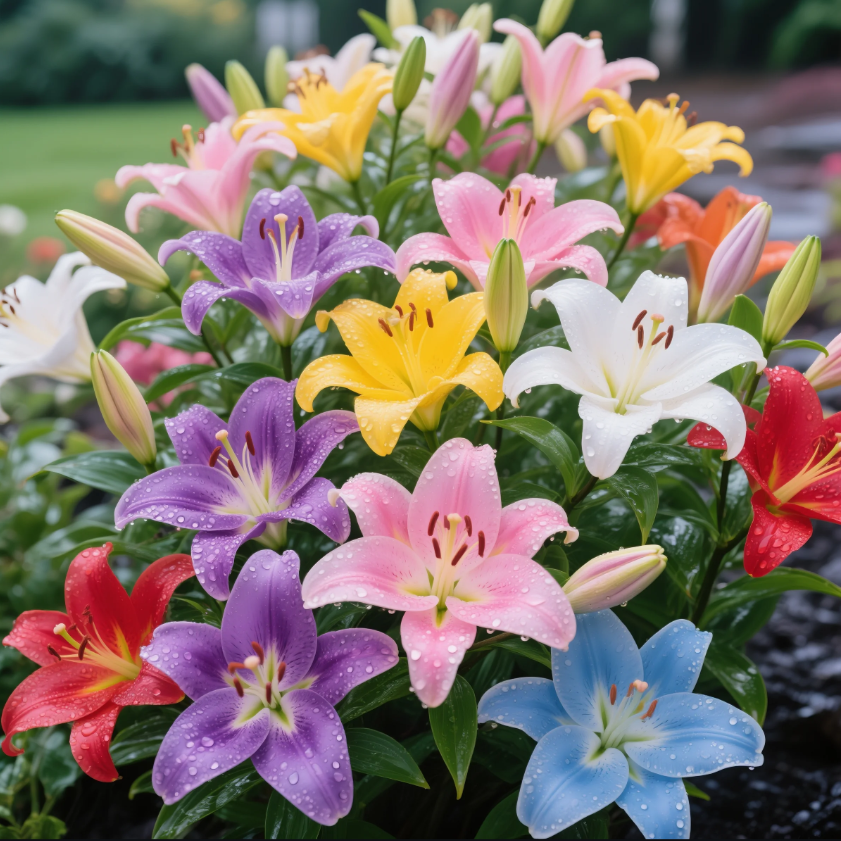 Colorful Perfume Lily Bulbs