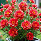 Golden Lace Portulaca Brilliant Double Bloom
