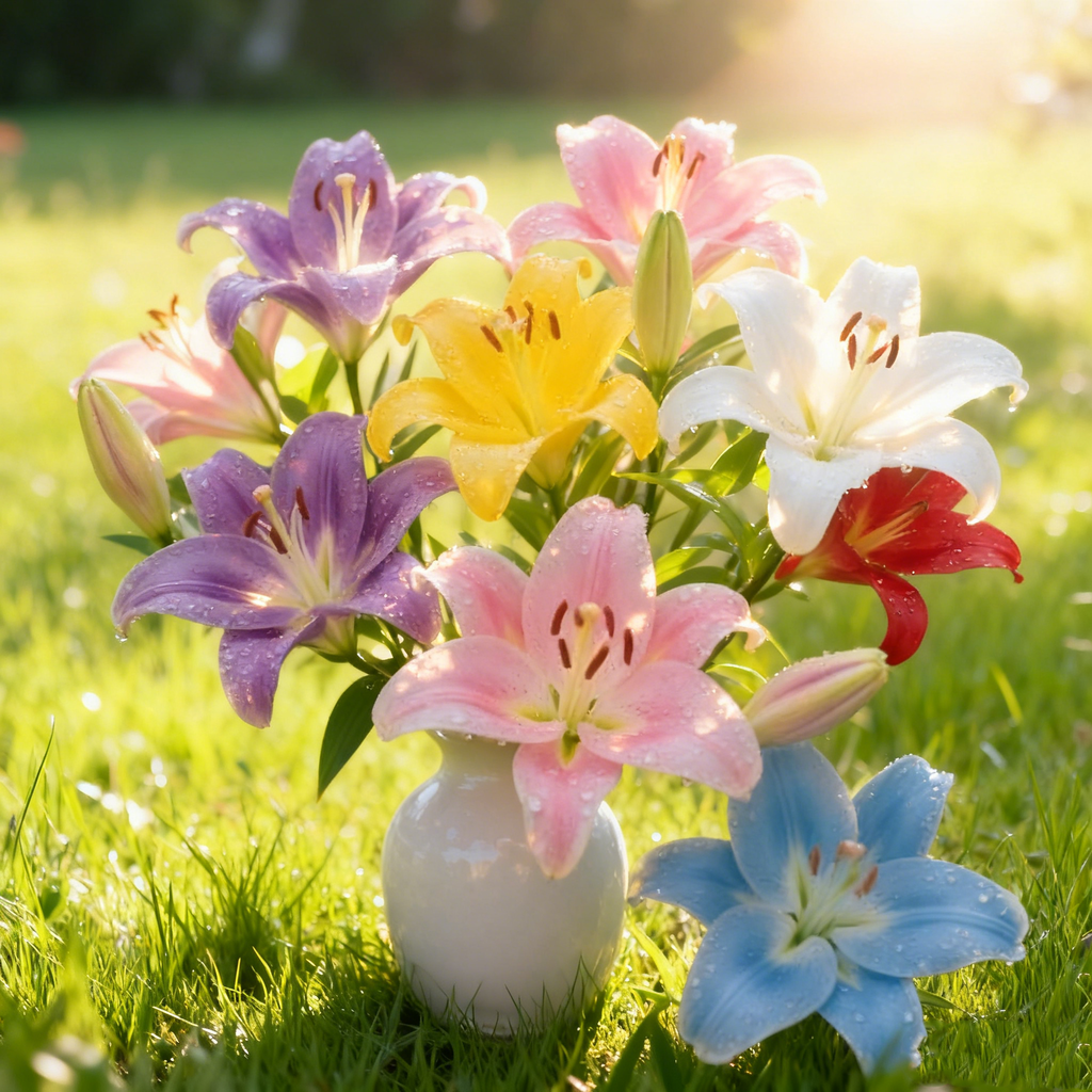 Colorful Perfume Lily Bulbs