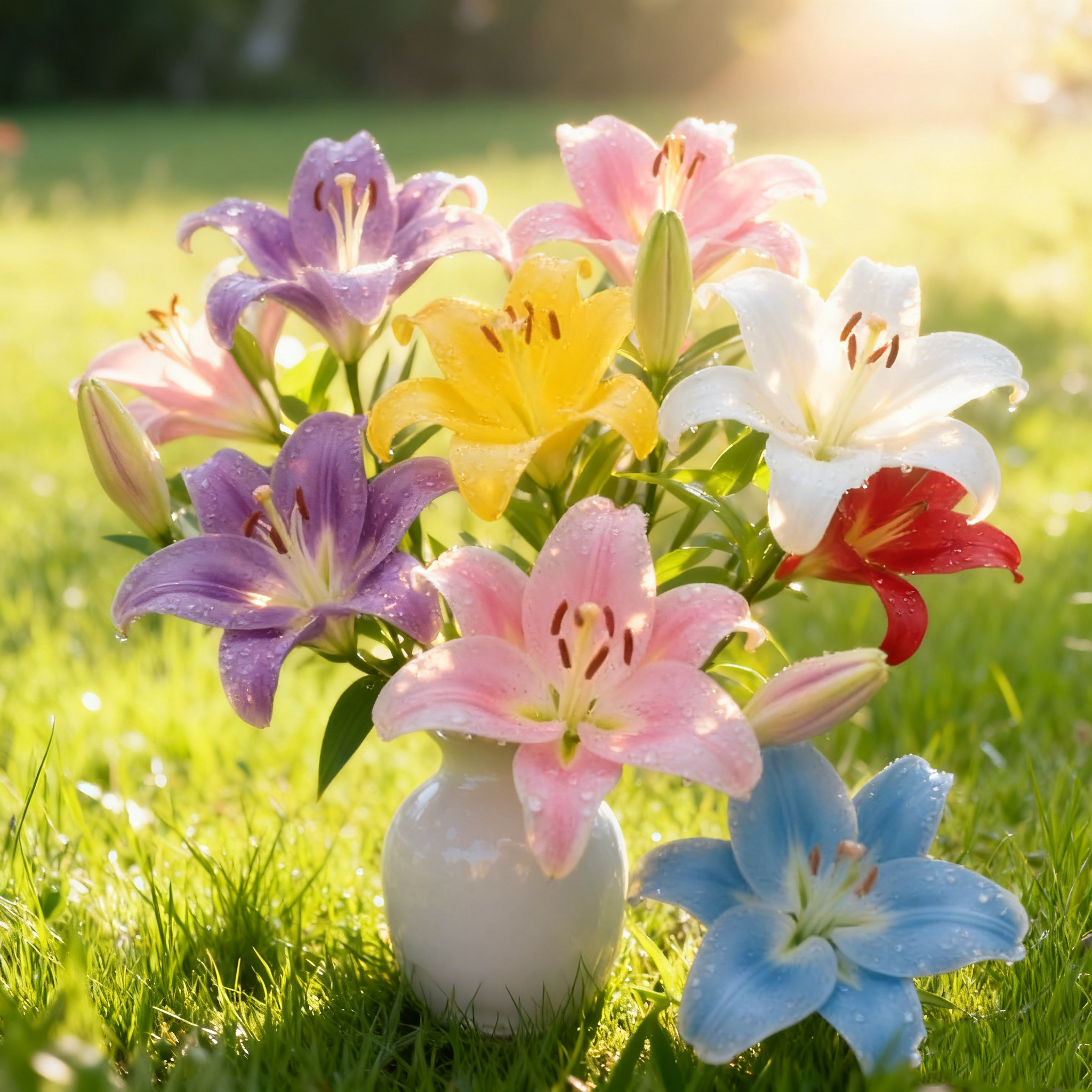 Colorful Perfume Lily Bulbs